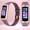 Burgundy, variant on Effeokki Slim Fitness Tracker For Women Men Wrist Watch Amoled Display Screen/25 Sport Modes/Waterproof Pedometer Smart Watch Compatible With Iphone Android Smartphone