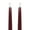 Bordeaux, variant on Premium Beeswax Blended Taper Candles - Two Pair Bundle - 15 Inches