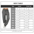thumbnail image 4 of Decodeary Pantalons Amples pour Femmes, Pantalons de Jambe, Extérieur, Multifonction, Mode, pour Rendez-Vous, Multicolore, Noir P, 4 of 6