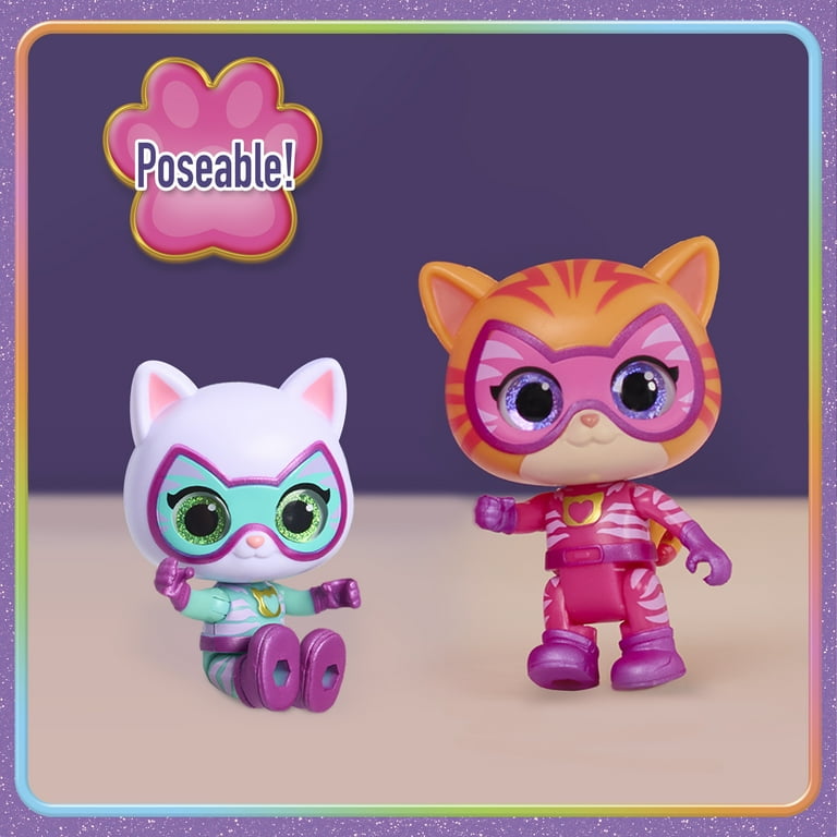 Disney Jr. SuperKitties Su-Purr Wild Deluxe Figure Set, 15-Pieces