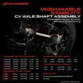 thumbnail image 2 of A-Premium CV Axle Shaft Assembly Compatible with Chevrolet Colorado GMC Canyon 2004-2012 Isuzu i-350 2006 i-370 2007-2008 Front Left or Right, 2 of 10