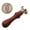 O, variant on Pompotops Set Of 26 Fancy Letter 3D Embossed Sealing Kit And Wooden Handle As A Gift For Teachers' Day, Mother's Day And Thanksgiving Day Clearance