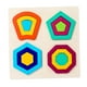 thumbnail image 5 of Juguete Montessori con forma de madera para niños, rompecabezas con clavijas, regalos de San Valentín, actividad educativa preescolar para niños de 2 Estilo C, 5 of 9