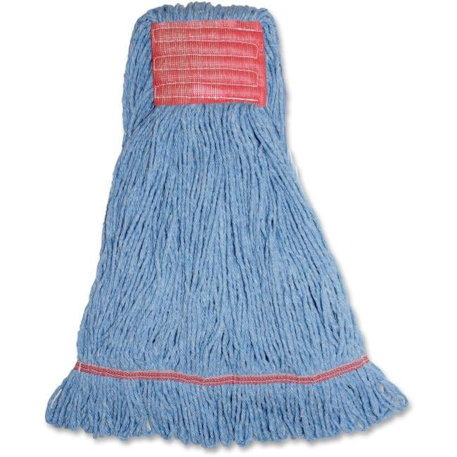 Mead GJOLBL5BCT Large Blend Wet Mop Wide Band Loop Blue