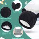 thumbnail image 3 of Conjunto de gorro y guantes de invierno para recién nacidos, para niñas de 0 a 18 meses Gorros de punto para bebés niños Gorros de invierno para bebés, M, 3 of 5