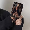 thumbnail image 1 of Funda de teléfono con tatuaje de chica Sexy, carcasa para iPhone 14, 11, 12, 13, Mini Pro, XS Max, 6, 7, 8 Plus, X, XR, SE, 2020 Fivean unisex, 1 of 2