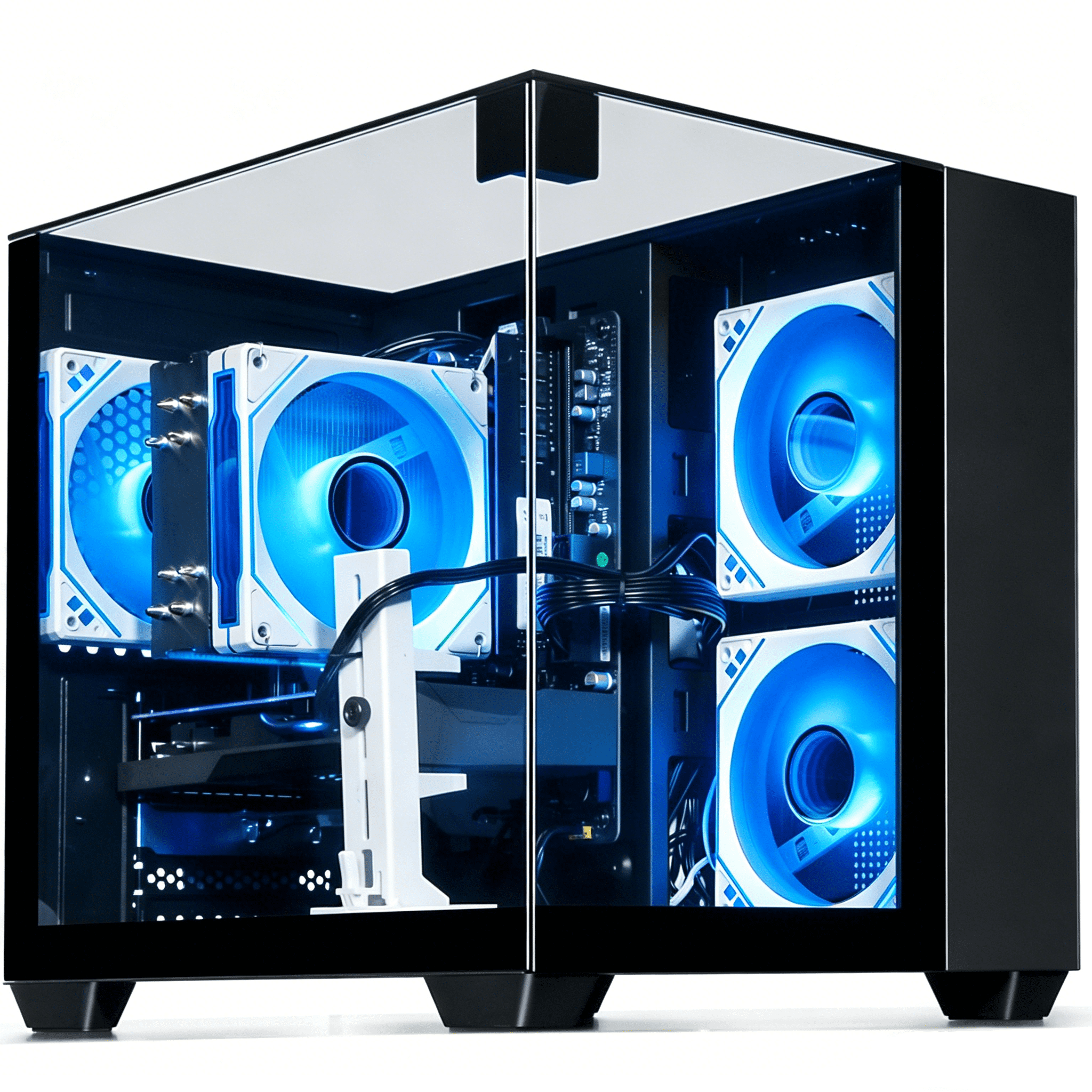 Ningmei Lumishore Gaming PC, AMD Ryzen 5 5500, GTX 1660 Super