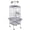White, variant on Favory68 Inch Bird Cage Durable Steel Birdcage Parrot Lovebird Rolling Stand（Black）