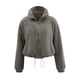 thumbnail image 4 of Moda mujer invierno cálido sólido invierno alargado felpa manga larga prendas de vestir Fridja  fksj4952, 4 of 5
