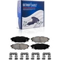 thumbnail image 5 of Detroit Axle - 8pc Brake Kit for 2018-2023 Subaru Crosstrek 2017-2023 Impreza Disc Brake Rotors Ceramic Brakes Pads Replacement : 11.56" inch Front and 10.79" inch Rear Rotor, 5 of 8