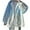 Blue, variant on Men's Slim Fit Zipper Hooded Coat Long Sleeve Gradient Hooded Zipper Cardigan Workwear Windproof and Waterproof Sports Jacket Orange XL