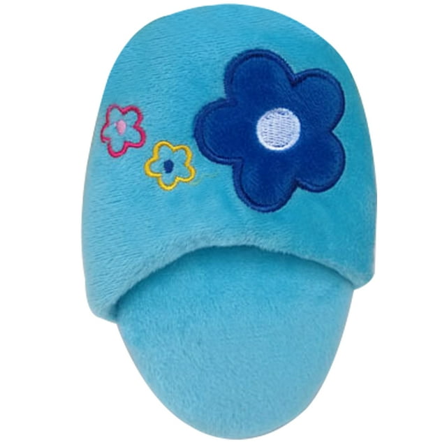 Slipper Dog Toy Realistic Flower Butterfly Fun Puppy Squeaky Toy Plush Dog Toy