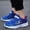 Blue, variant on RTKFRFLM Boys Classic Athletic Sneakers Comfortable Lightweight Casual Sport Shoes Dark Blue 7-8 Years