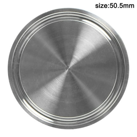

New Stainless Steel Solid Sanitary End Cap Fits 2inch Tri Clamp Ferrule Flange