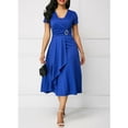 thumbnail image 1 of Robes Longues Formelles de Cocktail, Soirée, Mariage, Grande Taille pour Femmes, 1 of 5