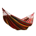 thumbnail image 2 of Chaise Suspendue Rayée de Cour Confortable et Durable Grande Chaise Hamacs 260x100 cm, 2 of 4
