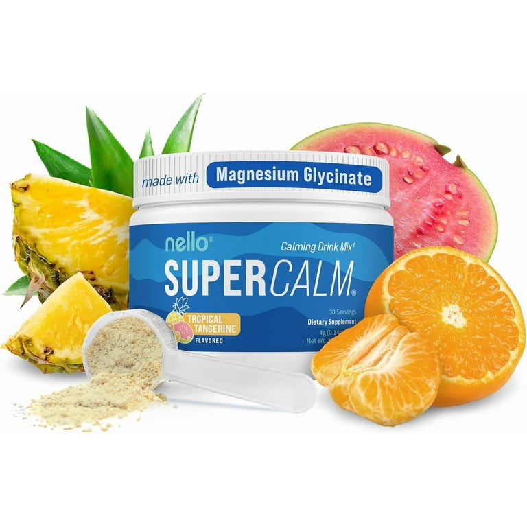 Nello Supercalm Drink Mix - Ashwagandha KSM 66, Magnesium