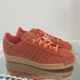 thumbnail image 3 of NEW Adi - das Superstar 82 "Surf Red" Leather Gum - Men’s Size 5 - HP6293, 3 of 6