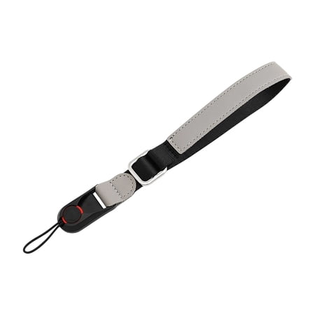 Ergonomic Design Faux Leather Camera Wrist Strap with Fast Detach System For Various Mirrorless Models