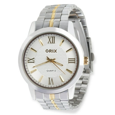 Concord Stainless Steel Wrist Watch - Watches For Men By ORIX Luxury Stainless Steel Hand Wrist Watch for Guys