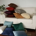thumbnail image 6 of Artcest Set of 2, Cozy Solid Velvet Throw Pillow Case, Decorative Couch Cushion, 6 of 6