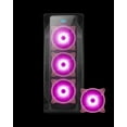 thumbnail image 6 of 120mm Computer PC Cooling Fan Pink LED Game Case Cooler Fan Quiet 12V Computer PC Fan with Triple Light Loop 3-Pack, 6 of 7