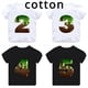 thumbnail image 2 of Camiseta con estampado de juego Mc para niños de 2 a 14 años, divertida camiseta de dibujos animados con números de cumpleaños, regalo para bebés, camisetas de algodón para niñas, 2 of 5