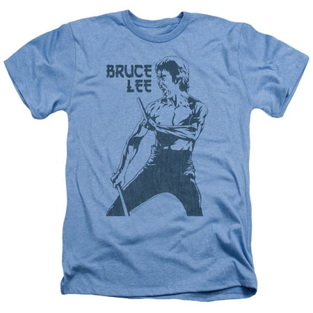Bruce Lee Fighter Mens Heather Shirt