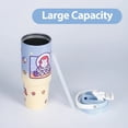 thumbnail image 5 of HELANHO 30oz Cartoon Stitch Portable Thermos Cup - Stainless Steel Vacuum Insulated Thermal Mug, Coffee Tumbler for Sports, Outdoors, Car, or Office Use QQH63-2748, 5 of 7