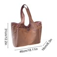 thumbnail image 3 of Leodye 1PCS Women Large Capacity Casual Tote Shoulder Bag, Multi-Pocket Handbag with Wet Dry Separation for Gym Shopping Daily Travel -18.11 × 12.2 × 6.29 in, 3 of 6