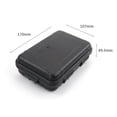 thumbnail image 4 of L Caja Sellada Impermeable para Exteriores Supervivencia en La Naturaleza Caja Almacenamiento Plástico A Prueba Polvo A Prueba Presión Y A Prueba Golpes Herramientas EDC para Exteriores (L) (Negro), 4 of 8