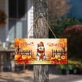 thumbnail image 3 of Happy Thanksgiving Alaskan Malamute Give Thanks Fall Beanie Scarf Welcome Landscape Wood Sign Alaska Mal Dog Lovers Gifts Hanging Wall Home Decor - 00020, 3 of 5
