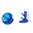 thumbnail image 2 of DISEN Portable Pool Vacuum Jet Underwater Cleaner W/Brush & Leaf Bag, Swimming Pool Spa Jet Vacuum Cleaner, Handheld Portable Pool Vacuum for Above Ground Pool, Spas, Ponds & Fountains, 2 of 7
