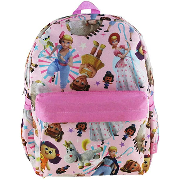 saai Zuidoost sturen Backpack - Disney - Toy Story 4 Bo Beep & Girls 16" All-Over Print -  Walmart.com