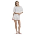 thumbnail image 2 of Mills by Millie Bobby Brown Women's Cambric Boxer Short, Sizes XS-XXXL, 2 of 3
