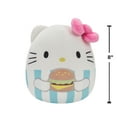 thumbnail image 2 of Squishmallows Original Sanrio 8 inch Hello Kitty Holding Burger - Child's Ultra Soft Plush Toy, 2 of 6