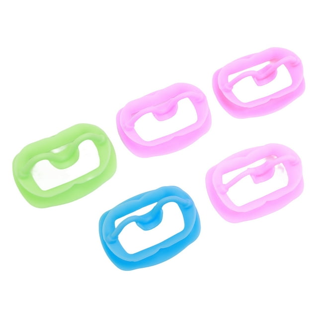 Ouvre-bouche en Silicone, Ouvre-Joues en Silicone 5pcs Réutilisable pour l'Hôpital
