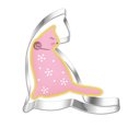 thumbnail image 1 of Molde de acero inoxidable para galletas, molde para cortar con forma de ratón y gatito de dibujos animados, herramienta para hornear masa de pan al vapor, 1 of 6