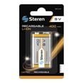 thumbnail image 1 of Batería Recargable Li-ion 9v (cuadrada) 400 Mah | Bat-li-9v Steren BAT-LI-9V, 1 of 2