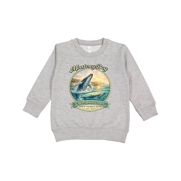 Inktastic Monterey Bay California Coast Toddler Sweatshirt
