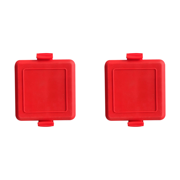 Microondas Toastie Sandwichera Sin Electricidad Máquina para Desayuno () Rojo