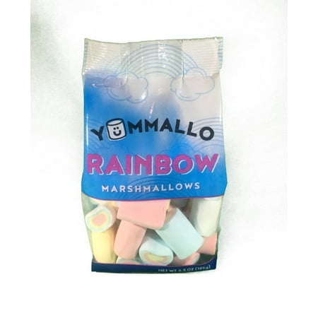 Yummallo Rainbow Marshmallows, 6.5 oz