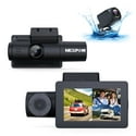 Nexpow 4K+1080P Front and Rear Dash Cam