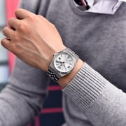 Pagani Design New Mens Automatic Watch Stainless Steel Mechanical Waterproof Wrist Watch for Men, Synthetic Sapphire Dial Glass PD-YS027