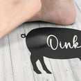 thumbnail image 2 of Farmhouse Anti-Fatigue Kitchen Rug Set of 2 Grey Black Bull Pig Chicken Vintage Cushioned Kitchen Floor Standing Mat Waterproof Non-Slip Kitchen Mat and Rugs PVC Ergonomic Comfort Foam Rug, 2 of 6