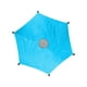 thumbnail image 5 of Cubierta de sombra para trampolín, solo protección solar para trampolín de 6 postes, resistente al desgarro, color azul 2.44m, 5 of 9