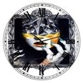 thumbnail image 1 of Designart Horloge Murale Moderne Surdimensionnée Style 'Urban Lady', 1 of 5