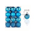 thumbnail image 4 of 24pcs 3cm Christmas Ball Ornaments - Shatterproof Christmas Tree Decorations Balls, Used For Festival Wedding Party Decorations, 4 of 5