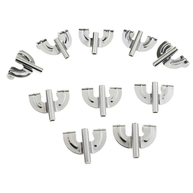 10 Pack of Bass Drum Claw Hooks Clasps Hooping Most Bass Drum, Vintage  Butterfly Shape , 10pcs 