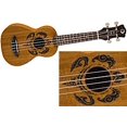 thumbnail image 1 of LUNA Acoustic Soprano Ukulele With Honu Rosette - Includes Gigbag - Satin Finish, 1 of 6